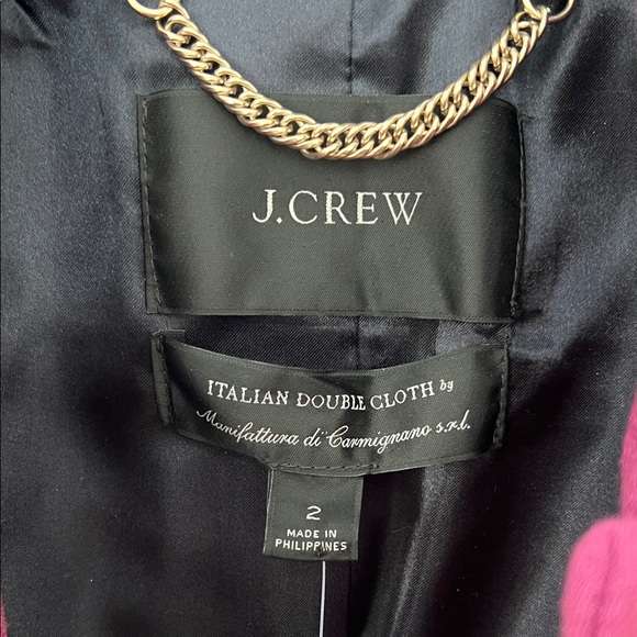 J. Crew Classic lady day coat in Italian double-cloth wool with Thinsulate® Sz 2 - Picture 2 of 9